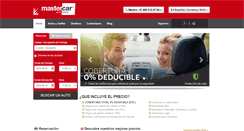 Desktop Screenshot of mastercar.com.mx